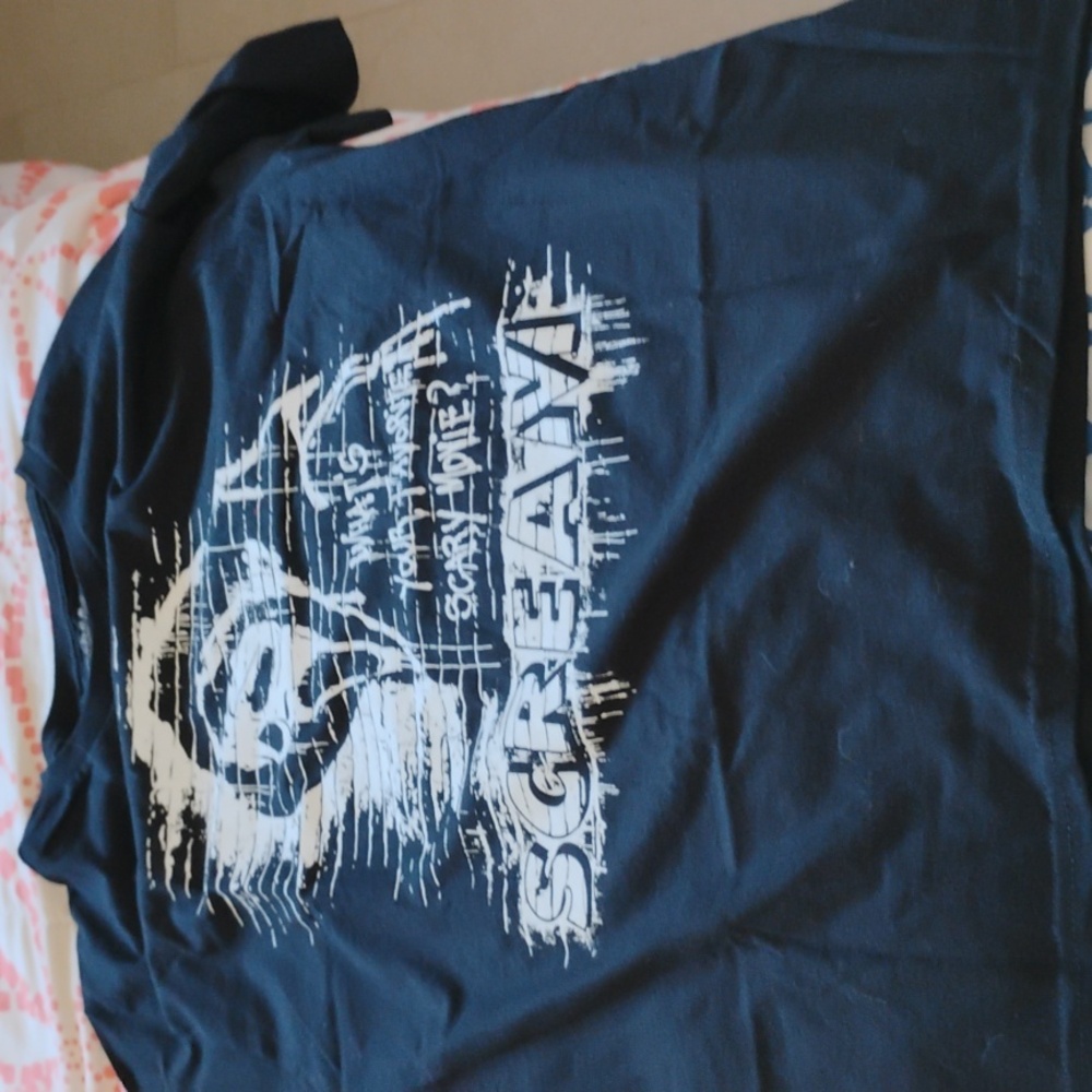 New Scream Ghost Face T-shirt Men